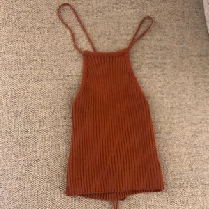 Windsor || Crisscross Tie Back Crop Top